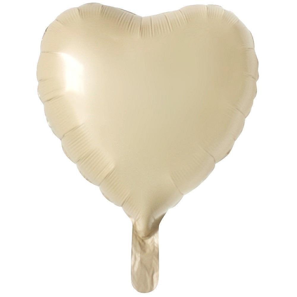 Balon 45cm zemer - Beige