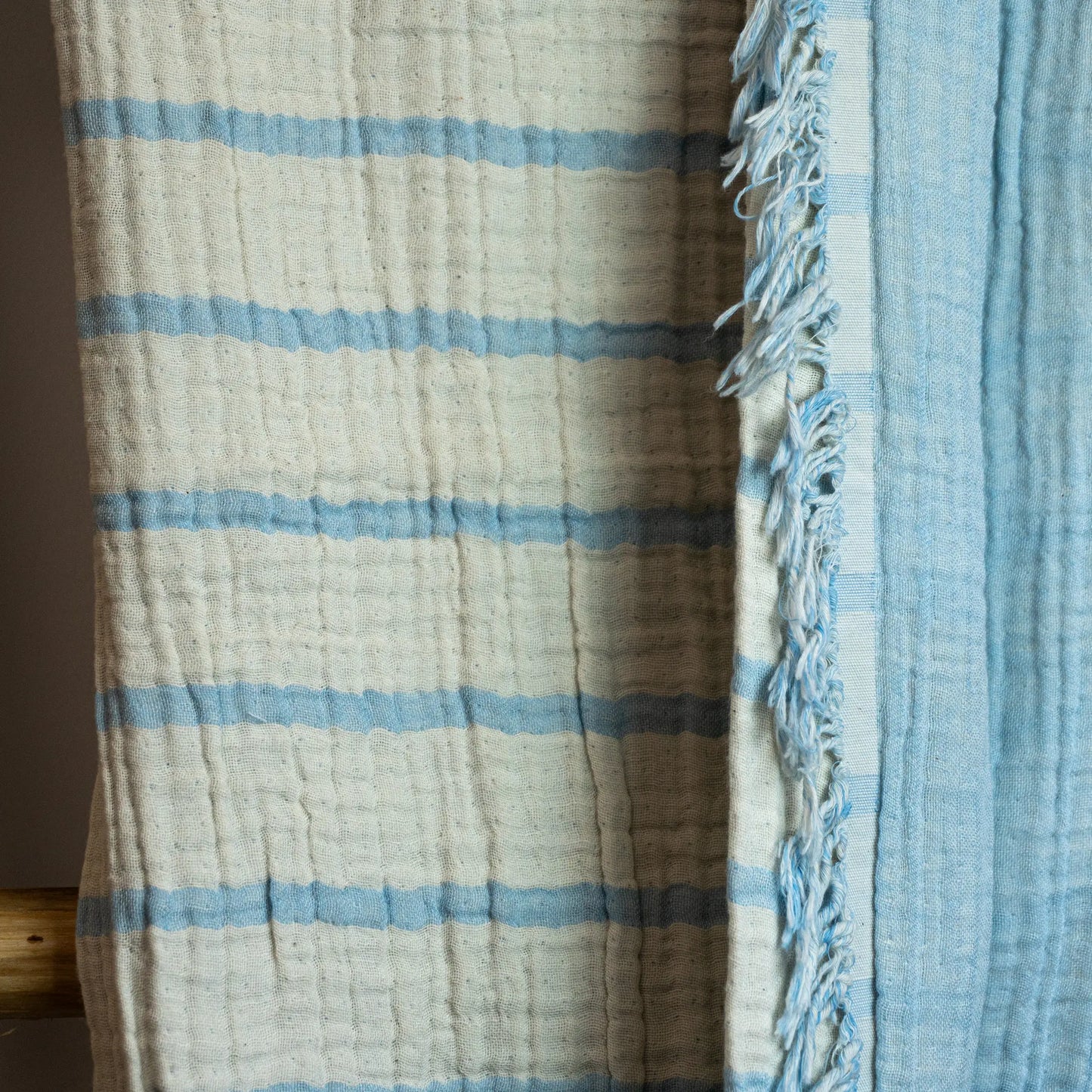 Batanije muslin katër shtresore - Baby Blue