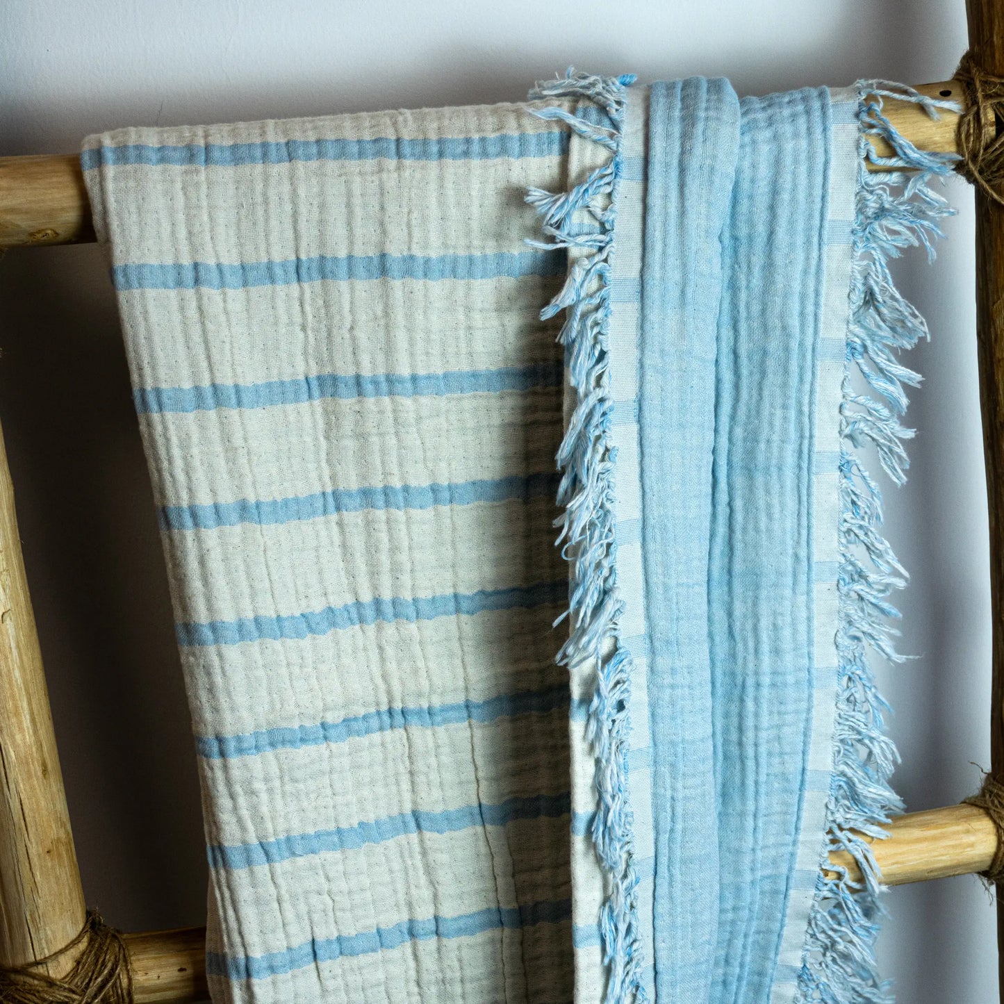 Batanije muslin katër shtresore - Baby Blue