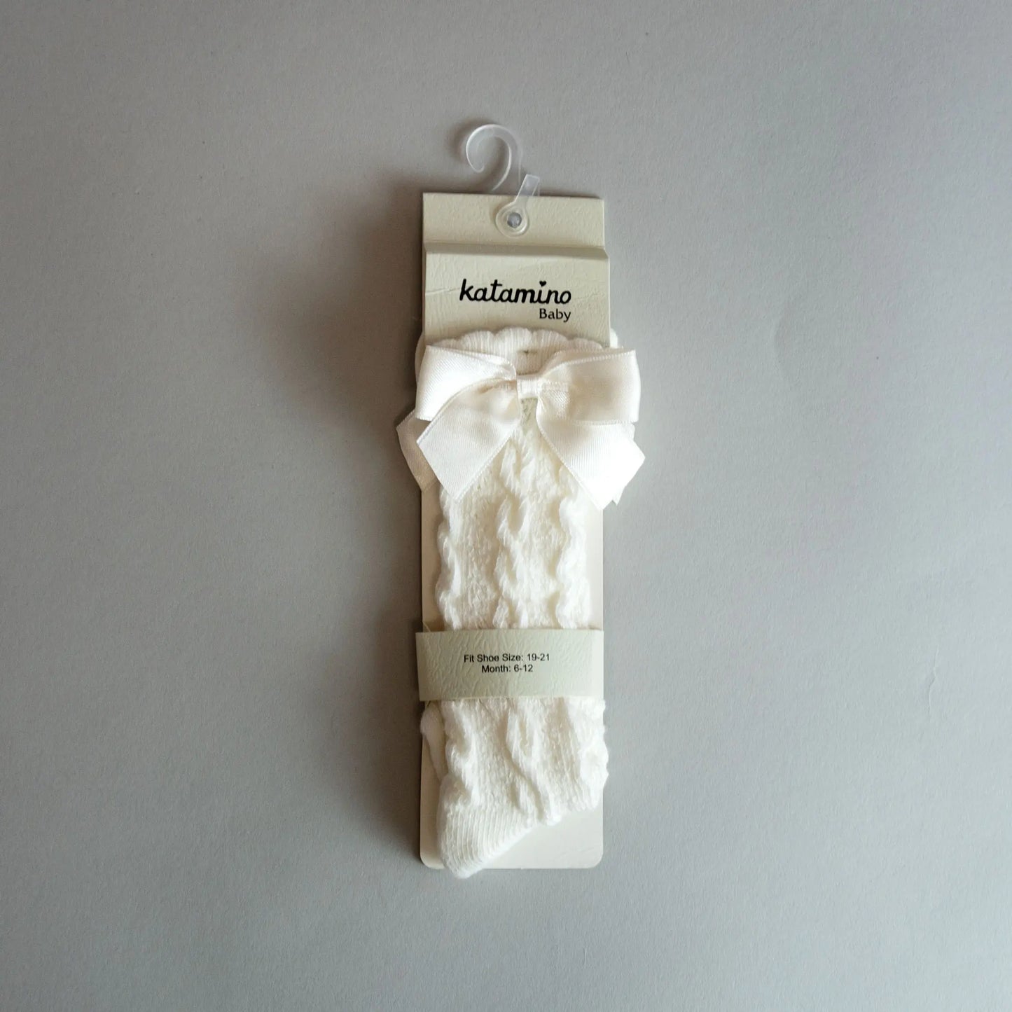 Çorape me fijongë - Deseet Eggshell