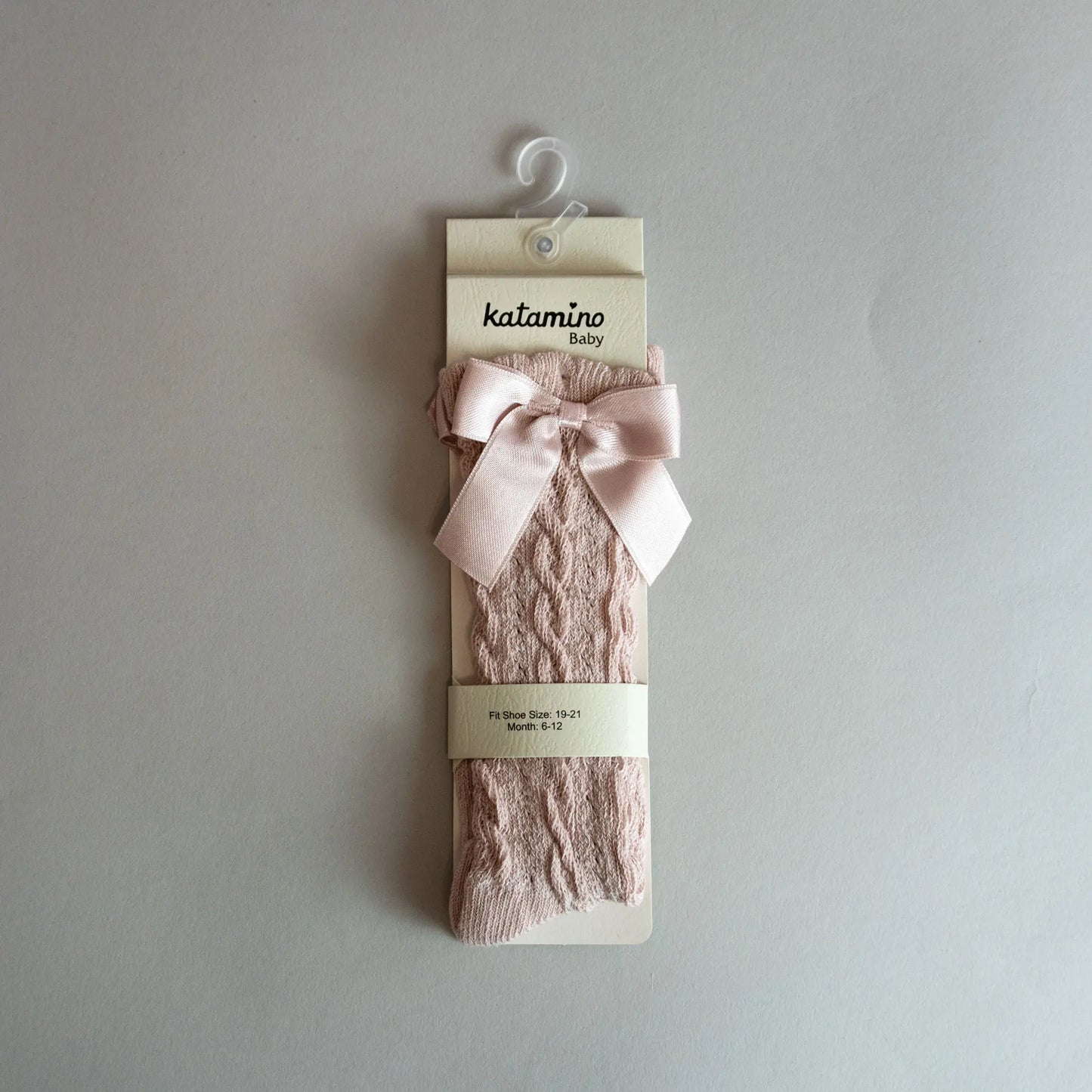 Çorape me fijongë - Deseet Pink