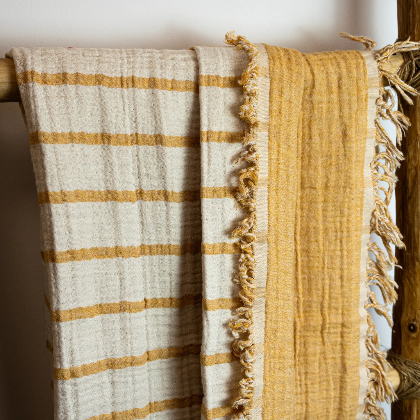 Batanije muslin katër shtresore - Mustard