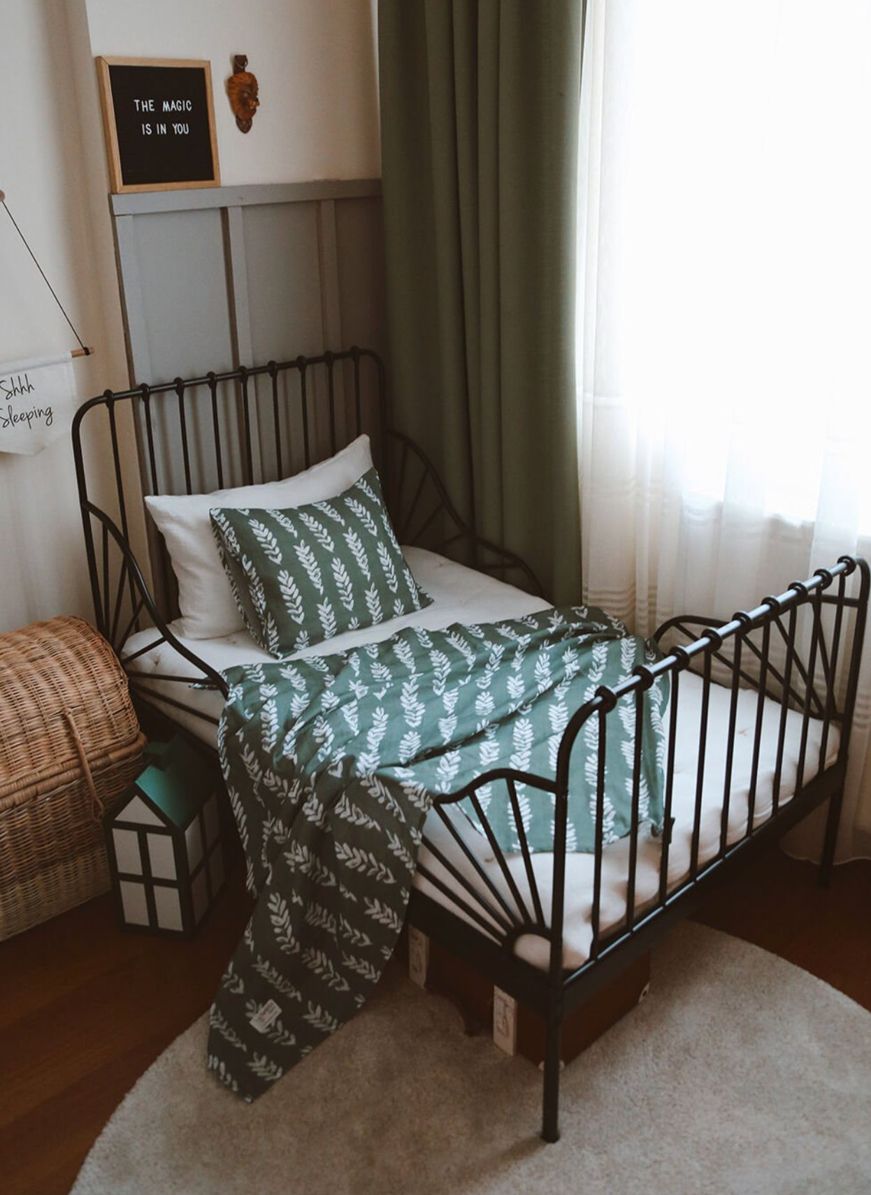 Set Napa Muslin swaddle - Botanic