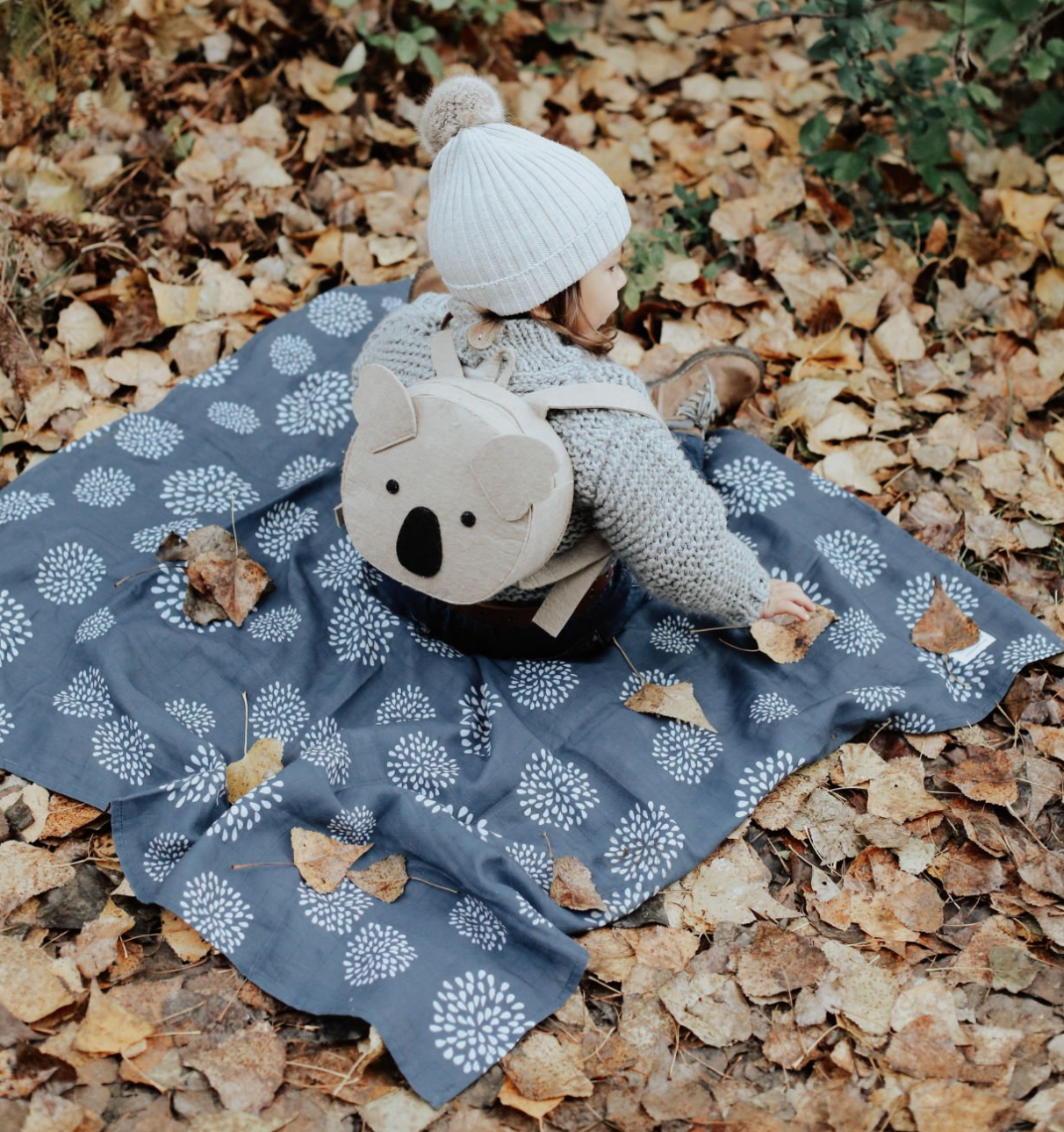 Napë muslin swaddle - Cherry blossom