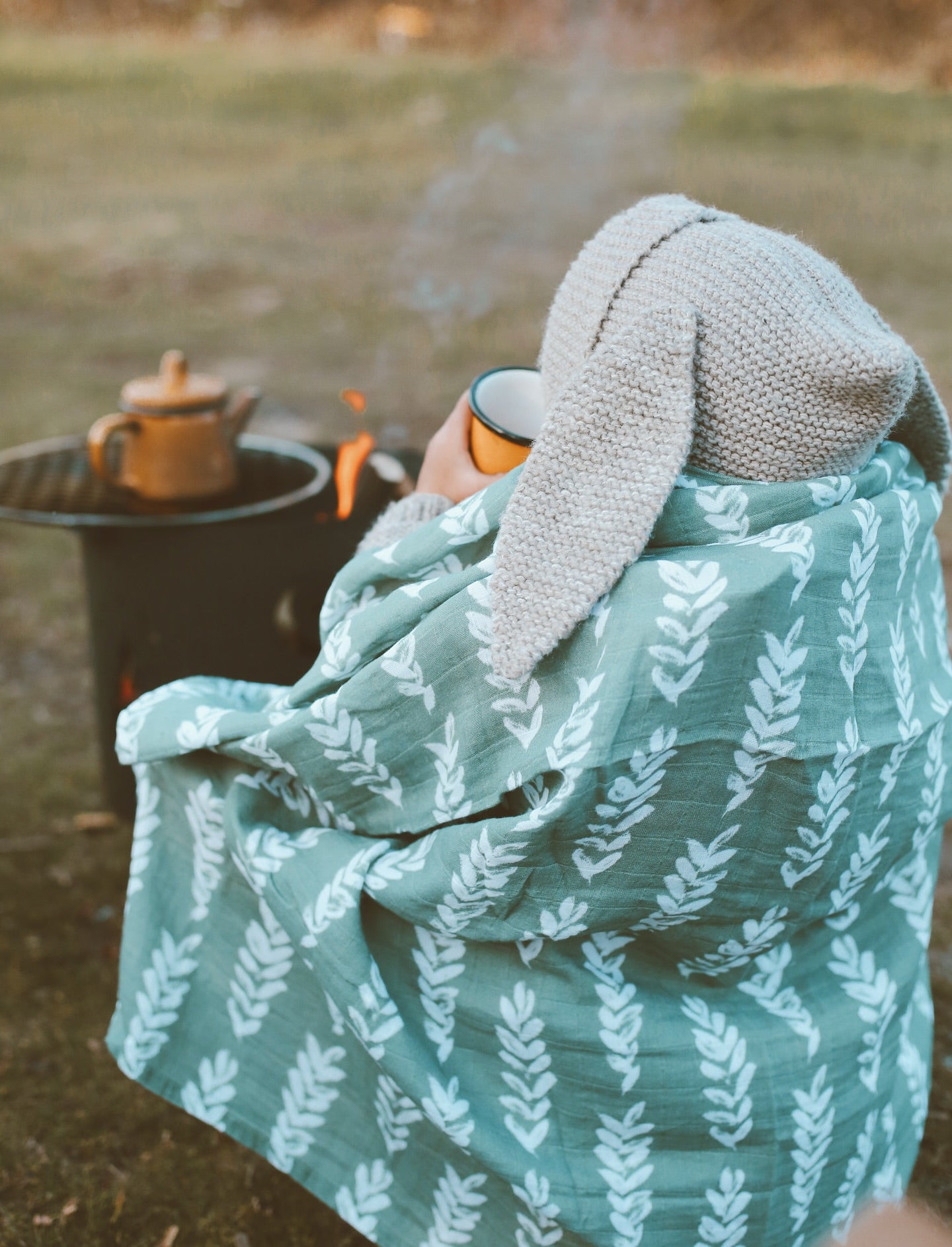 Napë muslin swaddle - Botanic