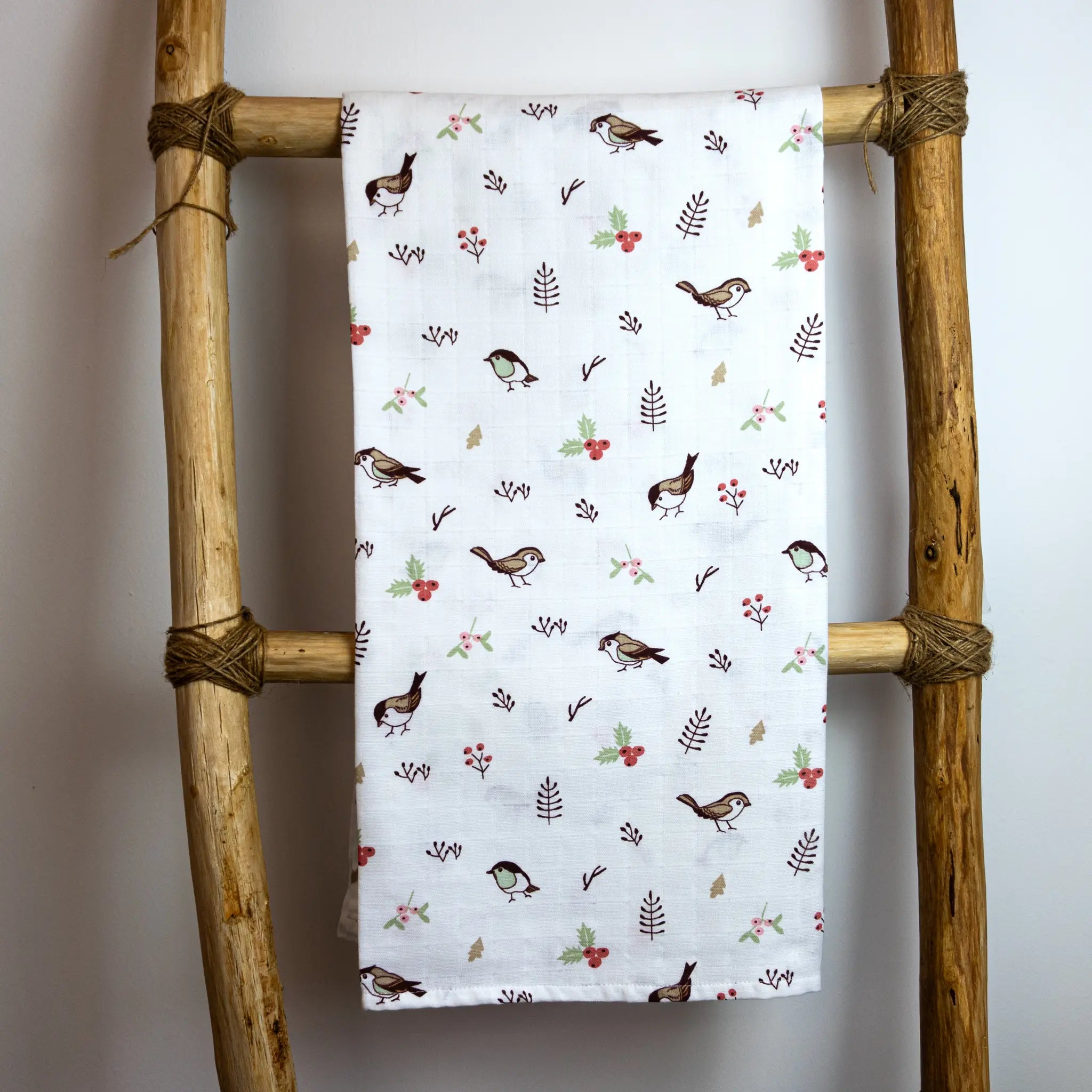 Napë muslin swaddle - Berry Birds