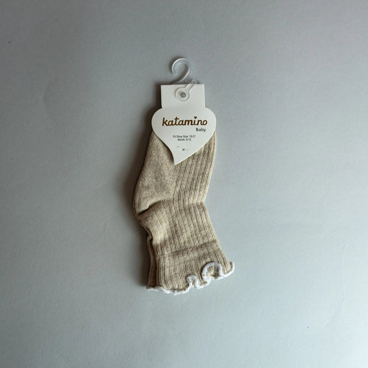 Çorape pambuku - Hazel Beige