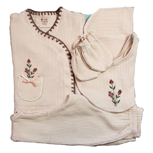 Kuti për të posalindur 5 pjesë - Lulu Light Pink