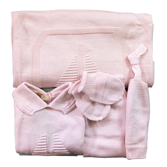 Kuti për të posalindur 5 pjesë - Knitted Pinkie