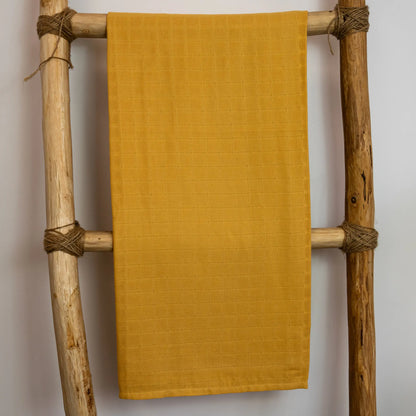 Napë muslin swaddle - Dark Mustard