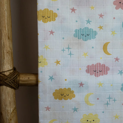 Napë muslin swaddle - Dream Clouds