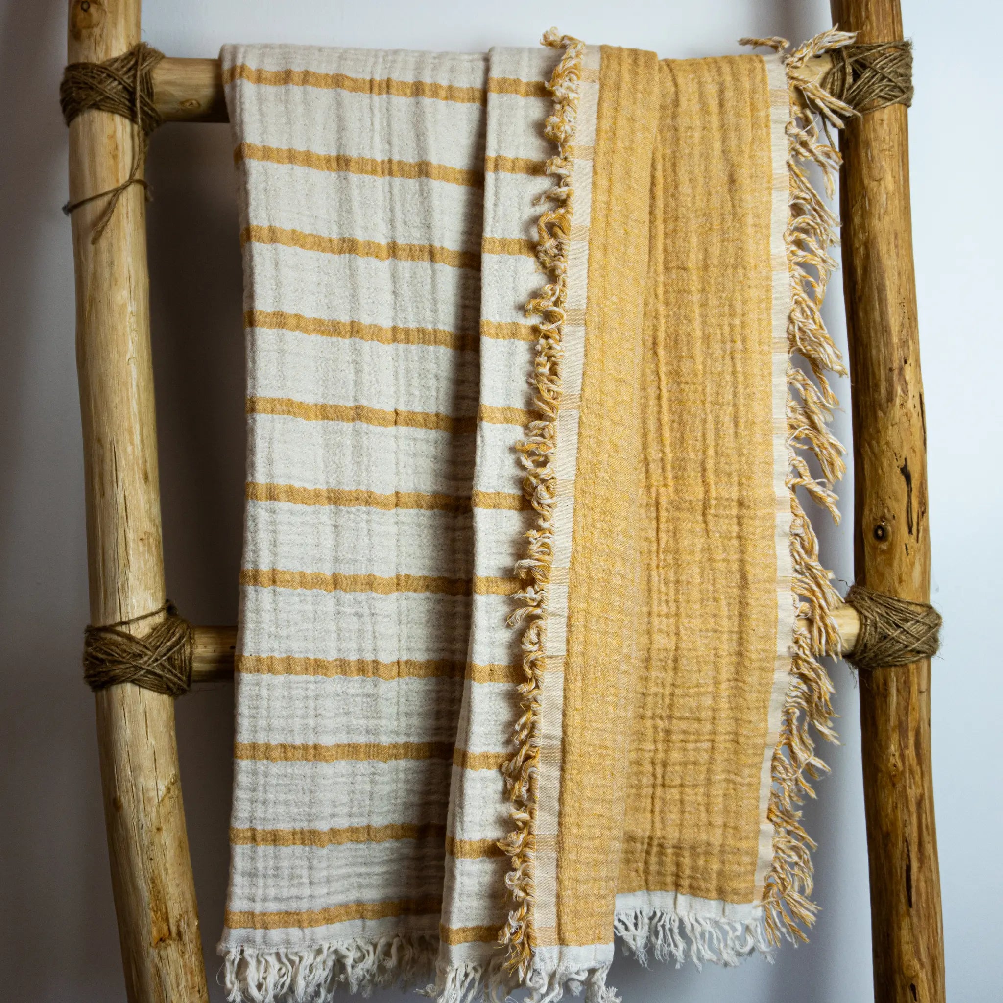 Batanije muslin katër shtresore - Mustard