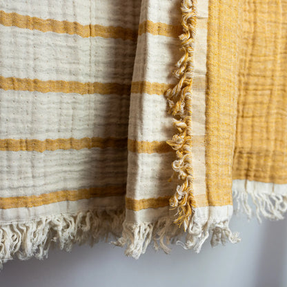 Batanije muslin katër shtresore - Mustard