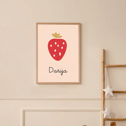 Poster i personalizuar - Strawberry
