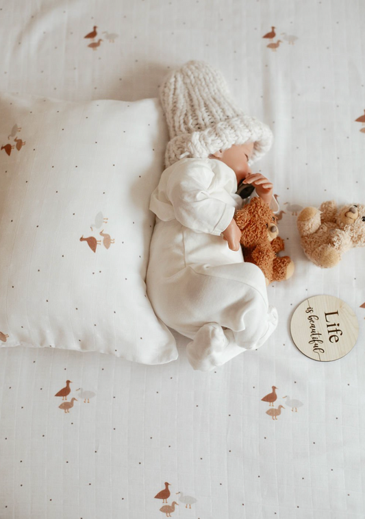 Set Napa Muslin swaddle - Goose