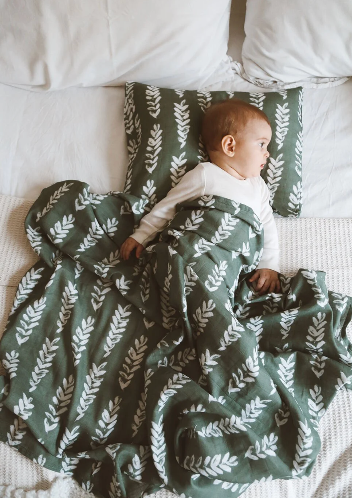 Set Napa Muslin swaddle - Botanic