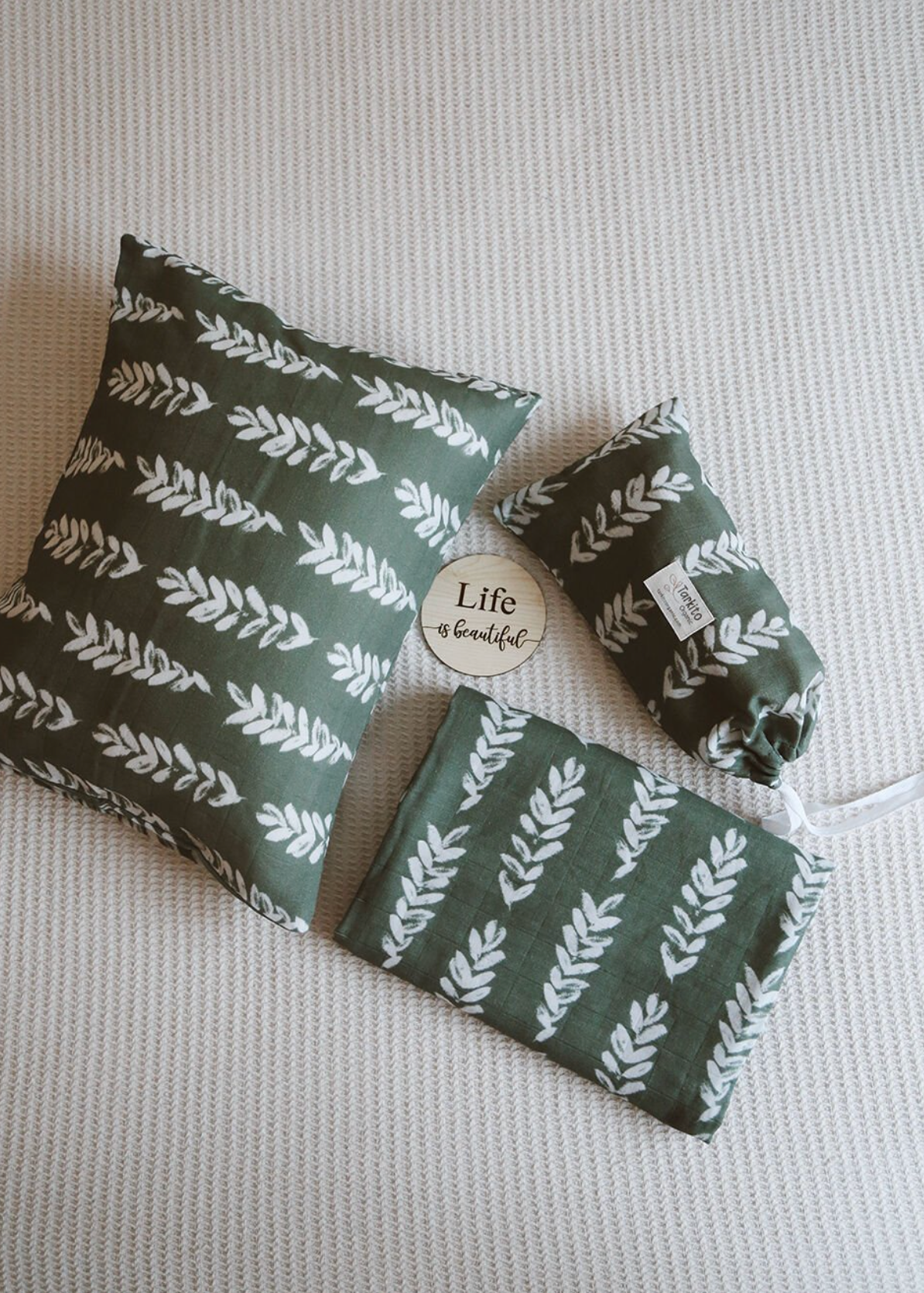 Set Napa Muslin swaddle - Botanic