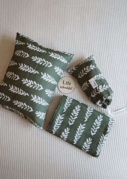Set Napa Muslin swaddle - Botanic