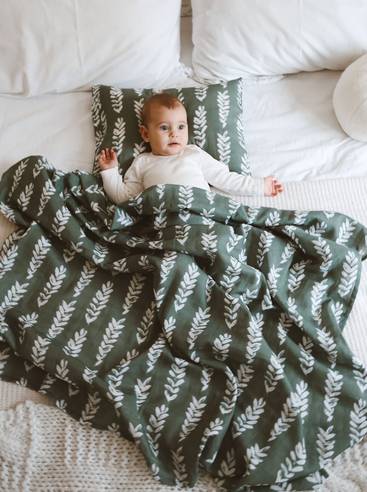 Set Napa Muslin swaddle - Botanic