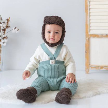 Set kapelë dhe mbathje - Teddy Bear