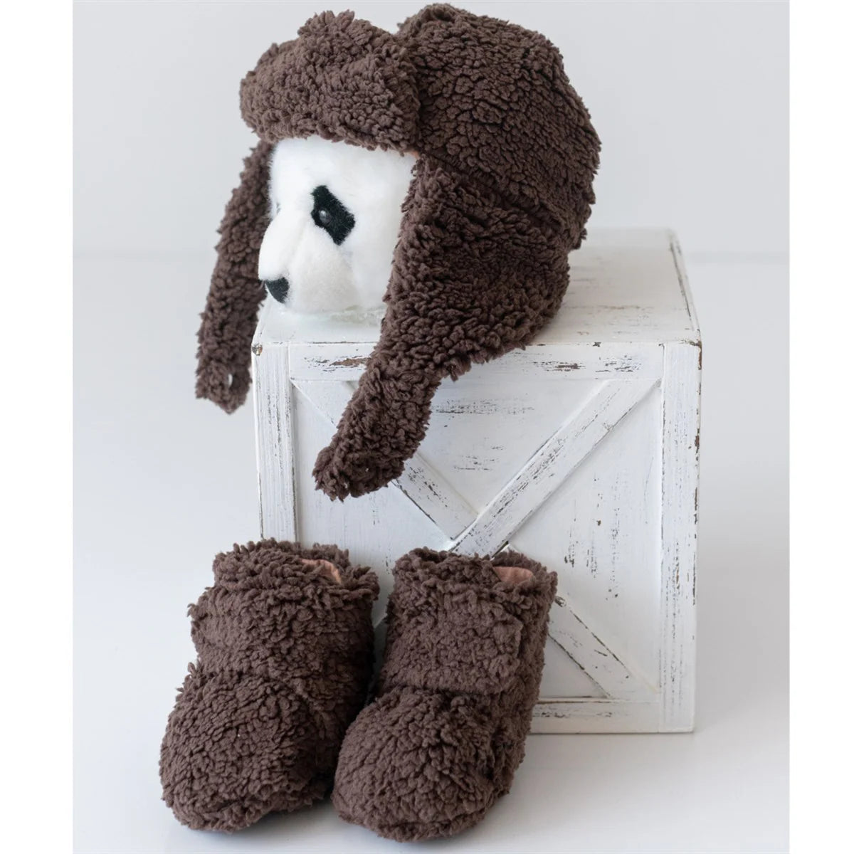 Set kapelë dhe mbathje - Teddy Bear