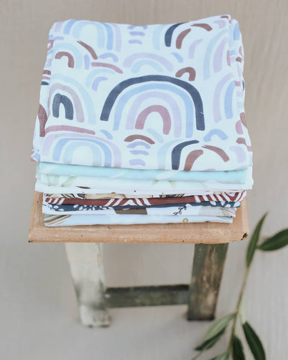 Napë muslin swaddle - Rainbow